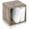 ZOMO VS-Box 100 Zebrano (VS-Box 100 je praktický spôsob ako ukladať svoje vinylové platne štýlovým a účinným spôsobom. Kapacita 100 - 120 LP.)