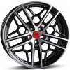 Alu disk Borbet GTY 8.5x19, 5x112, 72.5, ET45 black rim polished glossy