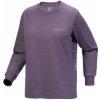 Arcteryx Kragg Cotton Bird Crew LS Women fialová L