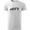 Evolution fitness - Tričko extra veľké (5-8XL) - 5XL ( Biela )