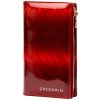 Gregorio FF-124 červená dámska peňaženka z hovädzej kože 10 x 19,5 x 4 cm