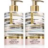 Vivian Gray Temptation Temptation krémové mydlo na ruky 250 ml + mlieko na ruky 250 ml kozmetická sada