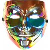 Anonymous maska Vendeta Dúhová (Halloweenska maska)