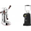 La Pavoni Esperto Abile + Eureka Helios 75, black