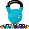 MOVIT Kettlebell liatinový pokrytý neoprénom 14kg