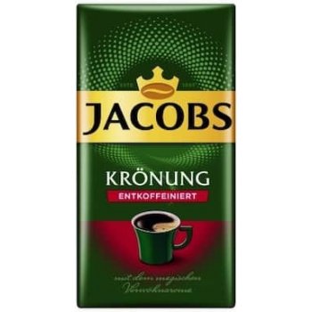 Jacobs Kronung Entkoffeiniert mletá 0,5 kg