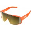 POC Aspire MID Fluo Orange Translucent, Road Partly Sunny Gold