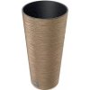 PROSPERPLAST Kvetináč FURU SLIM ECO WOOD 25cm naturo
