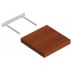 DOMAX Polica samonosná jabloň 235x235 mm FS25/25