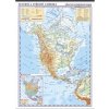 Severní Amerika fyzická mapa