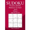 300 Medium to Hard Sudoku Puzzle Book 2019 (Claire Eisenhower)(Brožovaná)