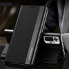 Knižkové puzdro Ultra-thin na Xiaomi Redmi Note 10/10S - Čierna