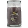 Yankee Candle Signature Smoked Vanilla & Cashmere 567 g vonná svíčka