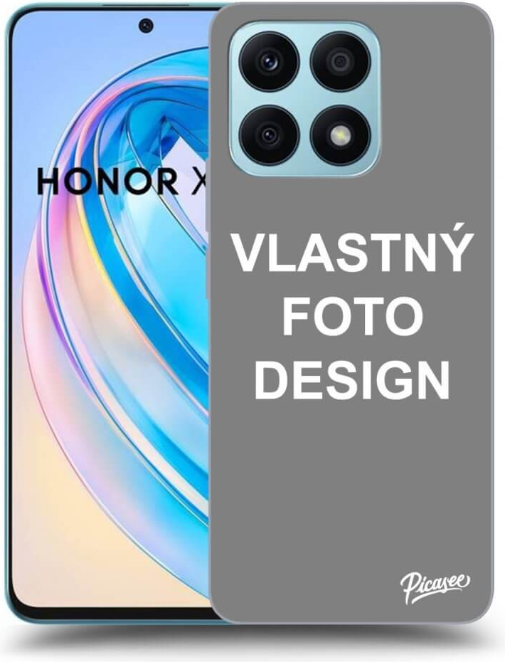 Picasee silikónové Honor X8a - Vlastný design/motiv čiré