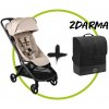 Bugaboo Butterfly 2 complete BLACK/DESERT TAUPE-DESERT TAUPE + prepravná taška ZADARMO