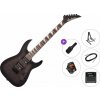 Jackson JS Series Dinky Arch Top JS32Q DKA HT AH Premium SET Transparent Black Burst Elektrická gitara