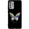 Picasee silikónový čierny obal pre Samsung Galaxy A52 5G A525F - Diamanty Black