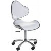 Kozmetická stolička s operadlom BD-9933 White