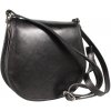 NovaKabelka.sk Cleo Nera kožená talianska crossbody kabelka čierna