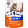 CLUB 4 PAWS Premium With cod fish in jelly. For adult cats 80 g