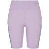 Ladies Color Block Cycle Shorts - lilac/violablue 3XL