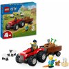LEGO City 60461 City 60461 Červený traktor s prívesom a ovcami
