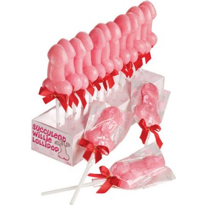 Succulent Willie Lollipop 35g