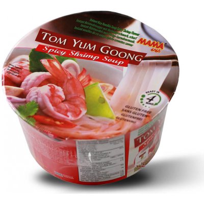 Tom Yum Goong s ryžovými rezancami MAMA 70 g