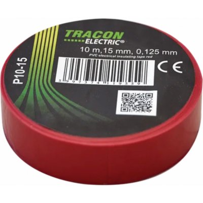 Tracon electric Páska izolačná 15 mm x 10 m červená
