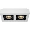 LUCIDE 09120/24/31 ZEFIX stropné bodové stmievateľné svietidlo 2x Gu10/12W biela