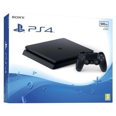 Sony PlayStation 4 - 500GB Slim / čierny (PS719407775)