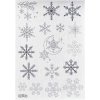 Natana transfer fólia na vyšívanie - snehové vločky