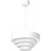 Luminex Luster na lanku RINGS 1xE27/15W/230V biela LU3518 + záruka 3 roky zadarmo + záruka 3 roky zadarmo