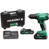 HIKOKI DS18DA-WCZ Aku Vŕtačka v kufríku 2x2,0AH 18 V 50Nm