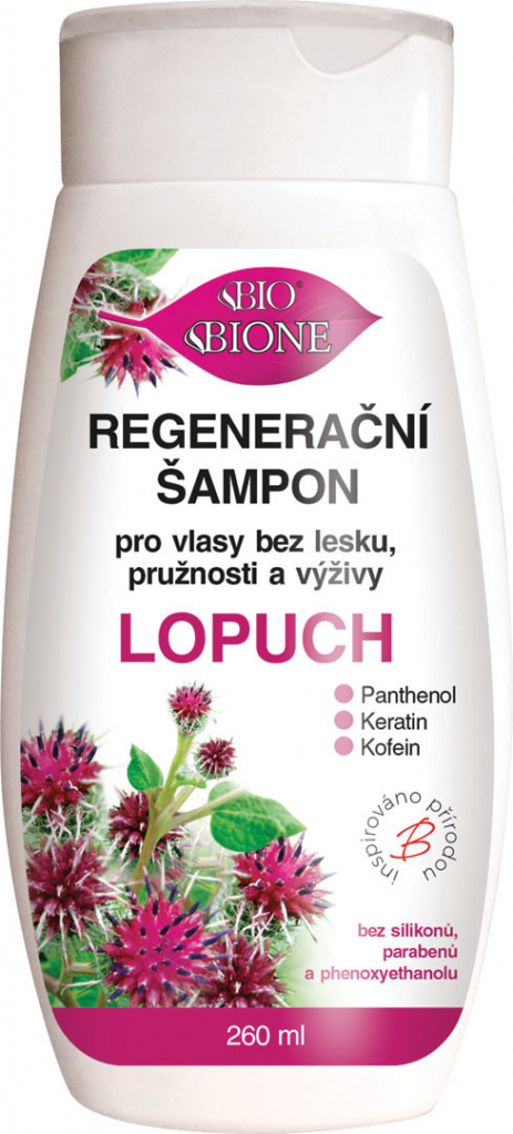 BC Bione BIO Vlasový šampón Lopúch 260 ml