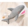 LEAN Toys žralok Maskot sivá 50 cm