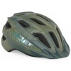 Detská cyklistická prilba Met Crackerjack zelená 52-57cm