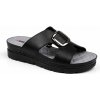 Dámske šľapky Dr.Klompa - 154 Black Veľkosť: 37