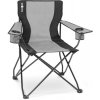 Brunner Kempingová stolička Action Armchair Equiframe, sivá/čierna