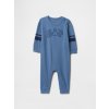 GAP Baby overal s logom Americana Tmavomodrá 6-12M Tmavomodrá Tmavomodrá
