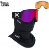 Snowboardové okuliare Anon Nesa black | perceive sunny red+p.cloudy burst 25/26 - Odosielame do 24 hodín