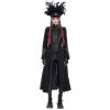 Devil Fashion kabát Punk Čierna
