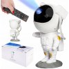 Lampička projektor Gockowiak biely astronaut LED napájanie sieťové