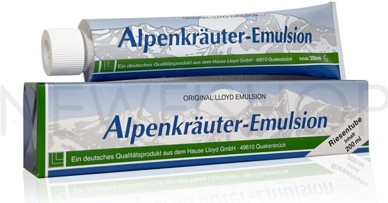 LLOYD Alpenkräuter emulzia z Alpských bylín 200 ml