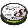 Daiwa pletená šnúra Tournament X8 Braid Evo+ Chartreuse 270m Priemer: 0,16 mm