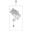 Silentblok k valcu 589699102 HARD pre Husqvarna 572 XP (Silentblok HARD 589699102)