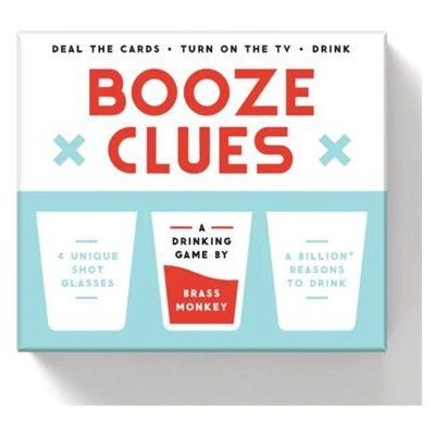 Booze Clues Drinking Game Set EN