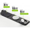 mophie 401311507 nabíjačka na PDA a mobilné telefóny Slúchadlá, Slúchadlá s mikrofónom, Smartfón, Smartwatch Čierna USB Bezdrôtové nabíjanie Rýchle nabíjanie Vnútorný (401311507)