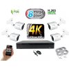 Monitorrs Security 4K IP Kamerový systém 4 kam. WT