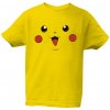 Tričko s potlačou Pikachu dětské Žlutá 110 cm/4 roky
